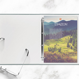 100 Classeur personnalisé premium