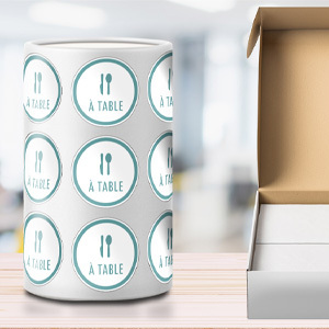 200 Etiquettes en rouleau